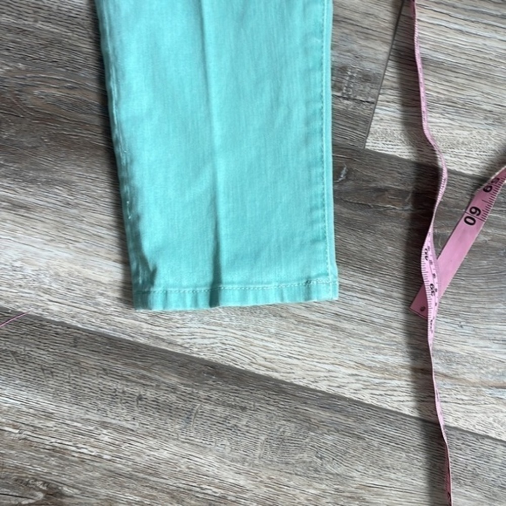 CAbi jeans size 8 aqua colored spring inspired - Picture 9 of 9